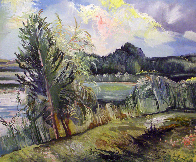 Пейзаж з вербою, Жілінскайте Крістіна